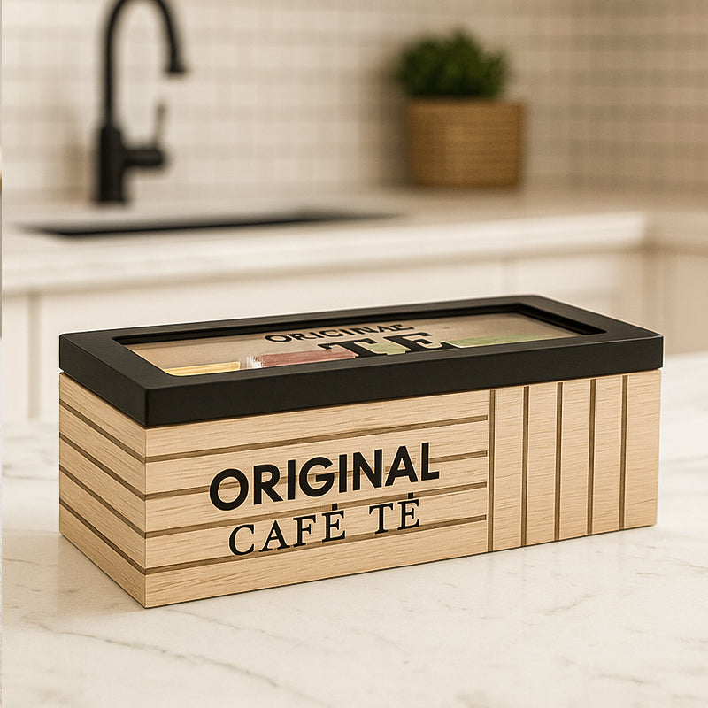 Caja organizador de Té