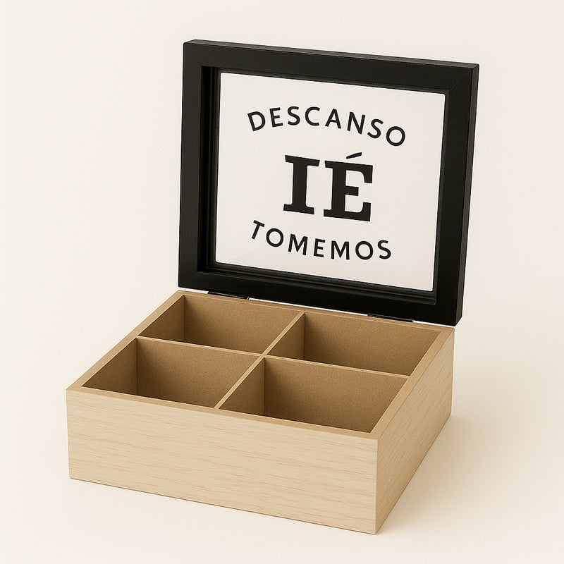 Caja organizador de Té
