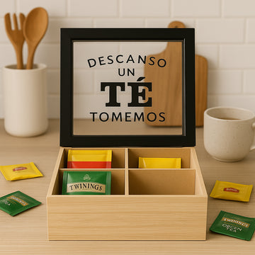 Caja organizador de Té