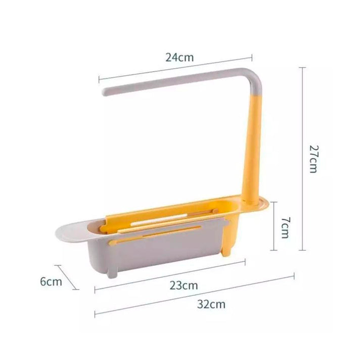 Escurridor retráctil para caño