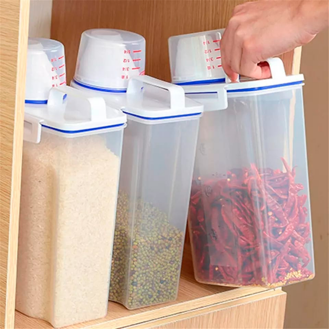 Contenedor para cereal y menestra