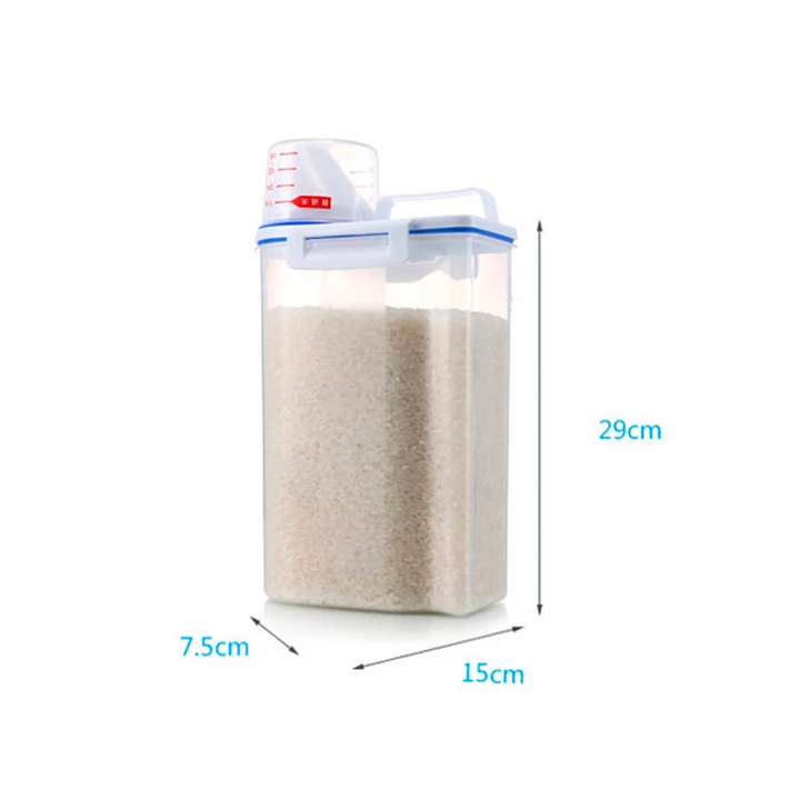 Contenedor para cereal y menestra