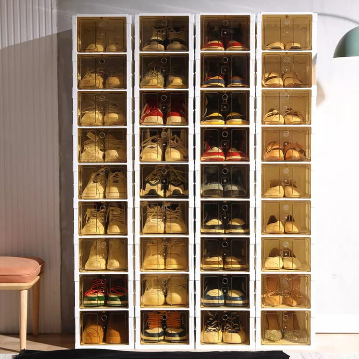 Zapatero plegable de 3 niveles