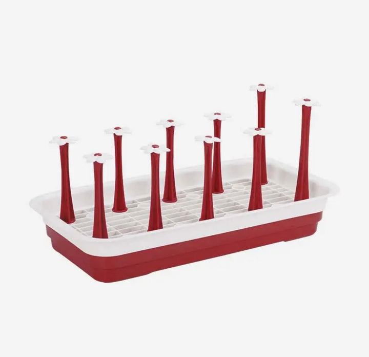 Escurridor rectangular de vasos