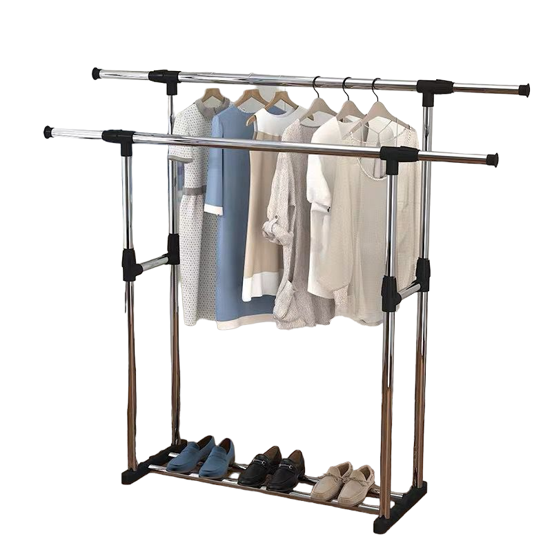 Rack perchero doble barra