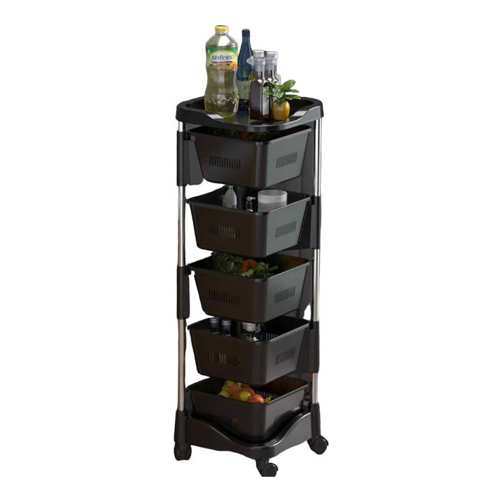 Organizador cuadrado de 5 niveles