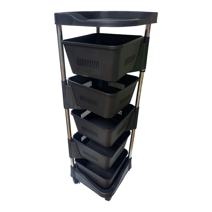 Organizador cuadrado de 5 niveles