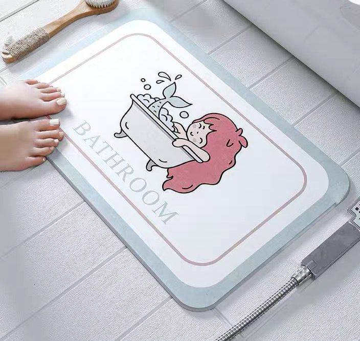 Piso de baño kawaii