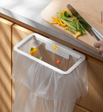 Soporte flotante de bolsa de basura