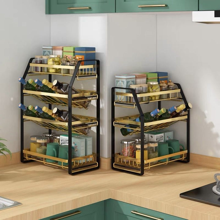 Organizador de condimentos de 4 niveles