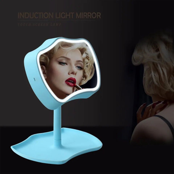 Espejo de tocador con luces LED