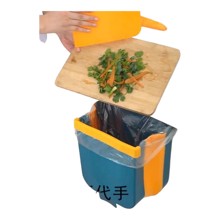 Contenedor para basura plegable