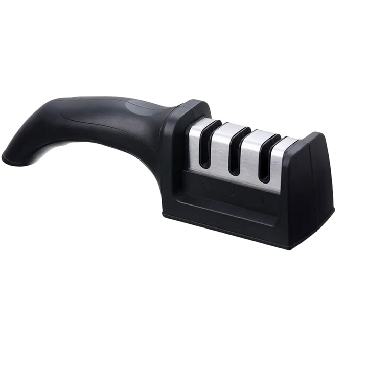 Afilador de cuchillo tres cabezales