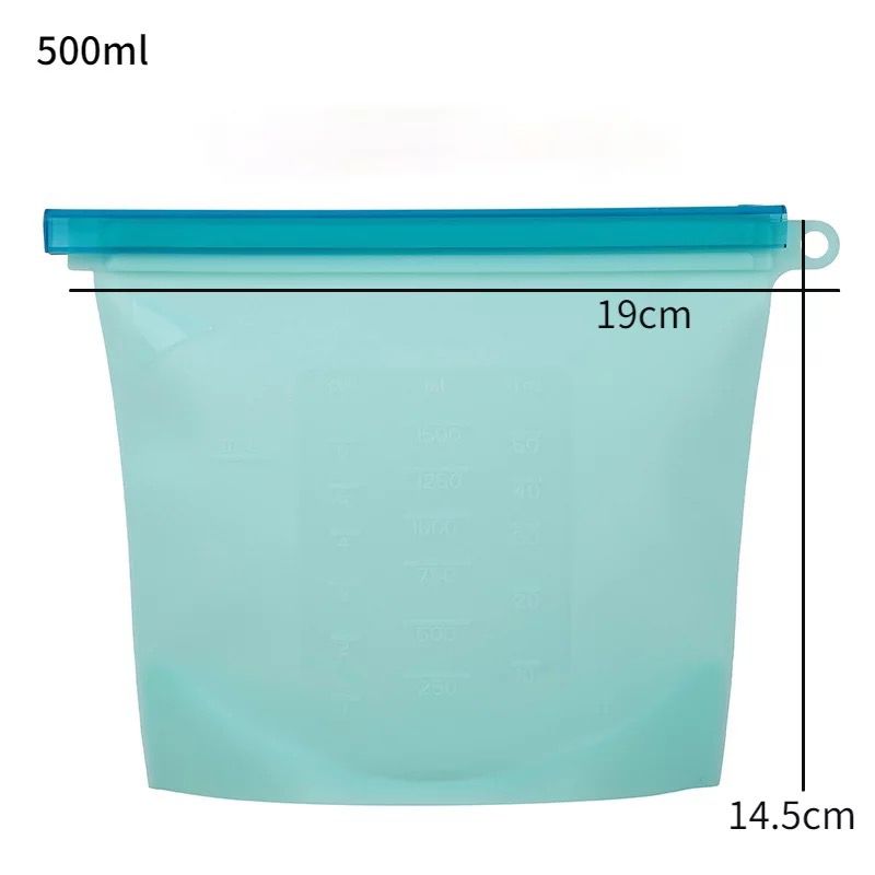 Bolsa de silicona de 500ml