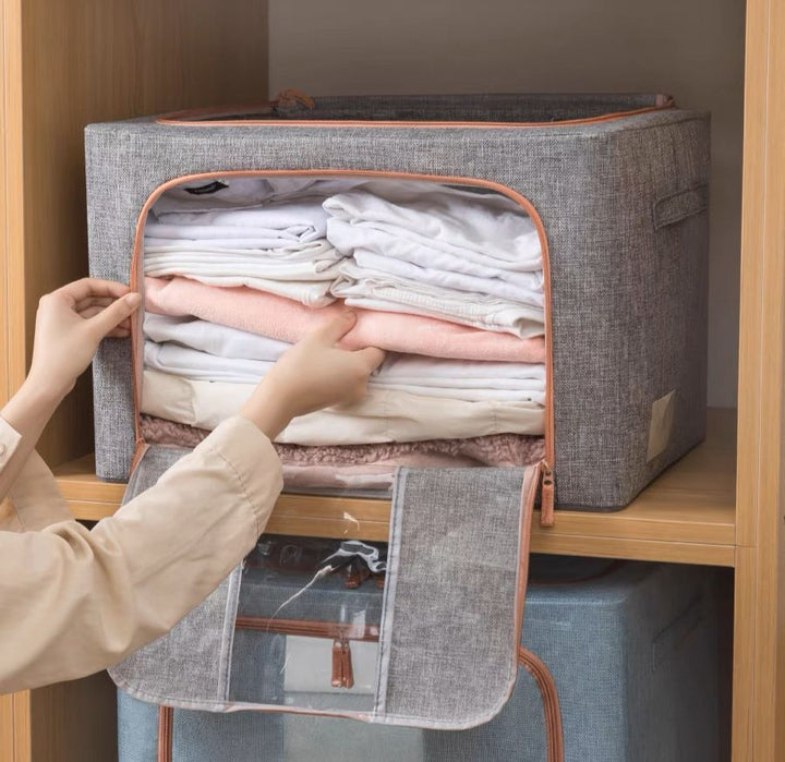 Cesta organizador plegable