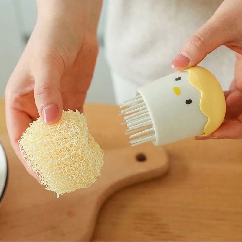 Cepillo de limpieza en forma de pollito