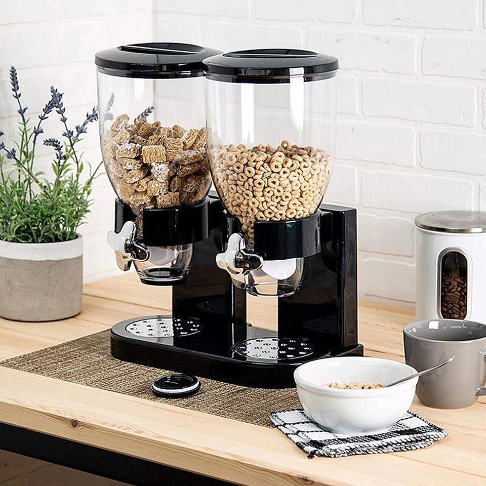 Dispensador de cereal y menestra