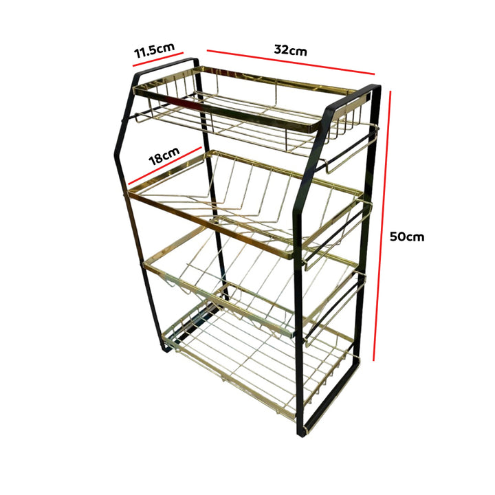 Organizador de condimentos de 4 niveles