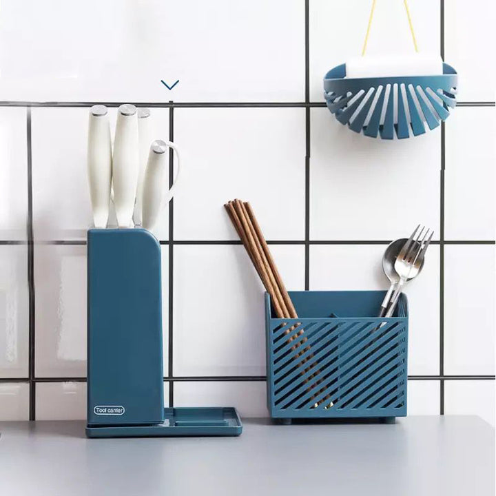 Organizador para cuchillo y accesorios