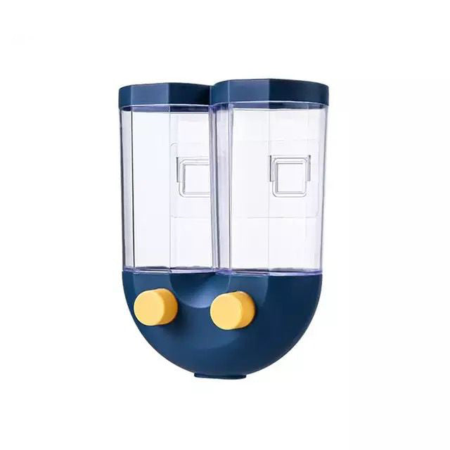 Dispensador de cereal y menestra doble