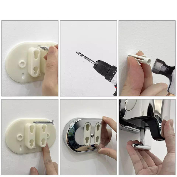 Dispensador de shampoo triple