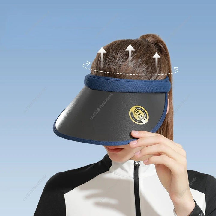 Gorra de ala ancha anti-UV