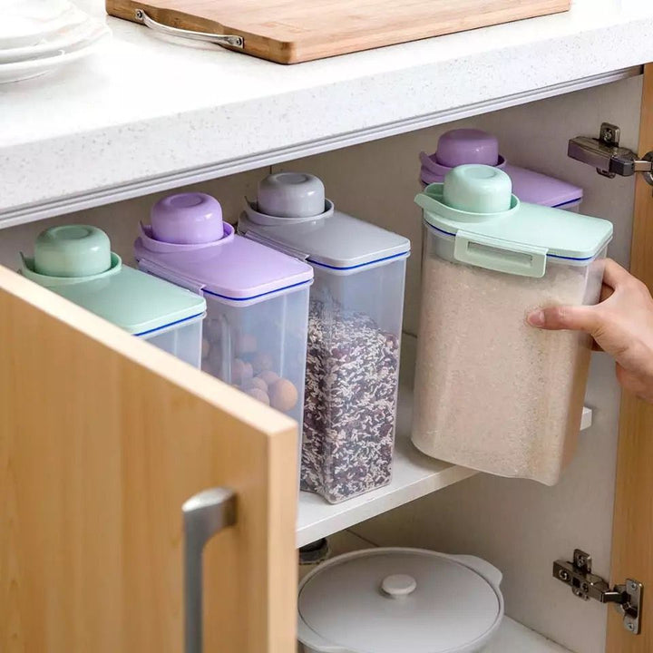 Contenedor para cereal y menestra