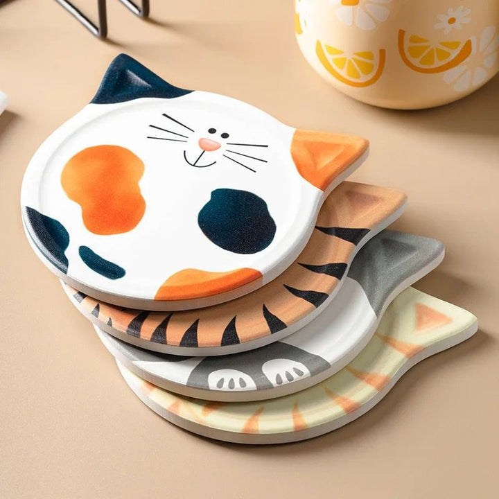 Set de posavasos gatito