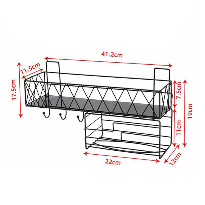 Repisa flotante rectangular