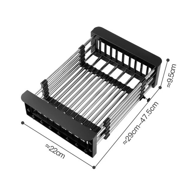 Rack escurridor retráctil