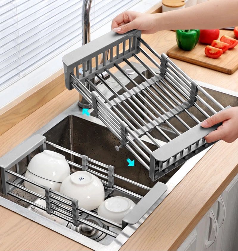 Rack escurridor retráctil