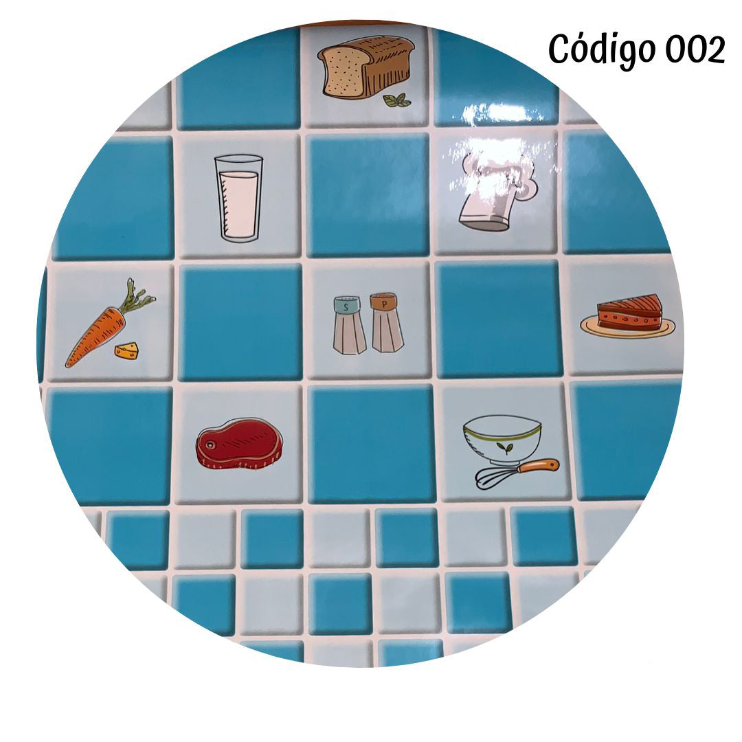 Vinil decorativo para cocina