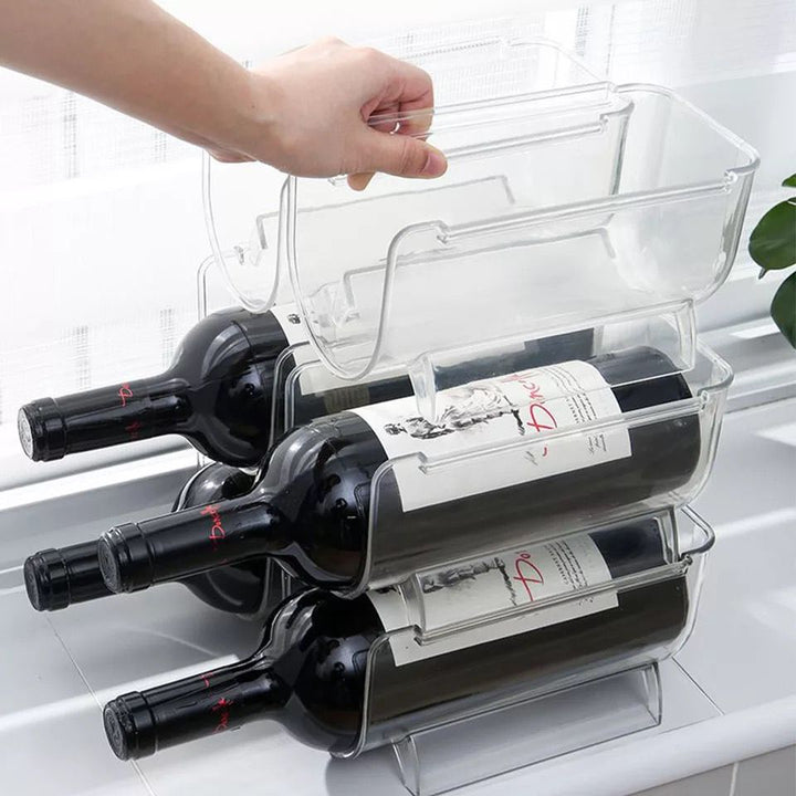 Organizador de vino apilable